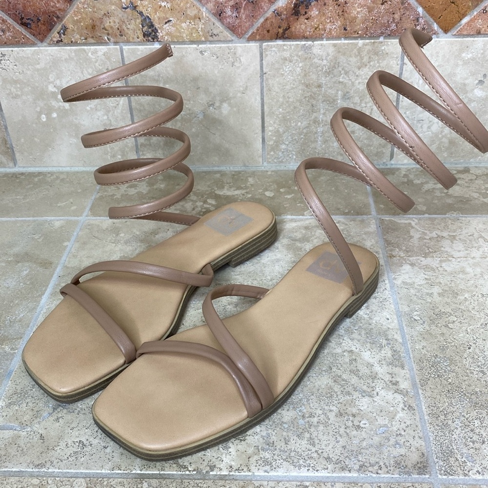 DV by Dolce Vita Strappy Maralin Ankle Wrap Sandals Size 6.5 NWOT